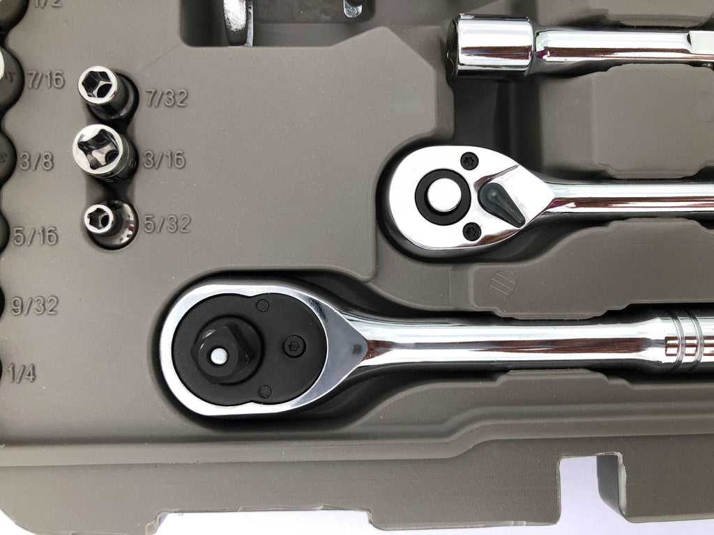 Apollo Tools 95 Piece Mechanics Tool Set in Metric and SAE for Small Engine, Mechanical and General Repairs – DT1242 SpadezStore