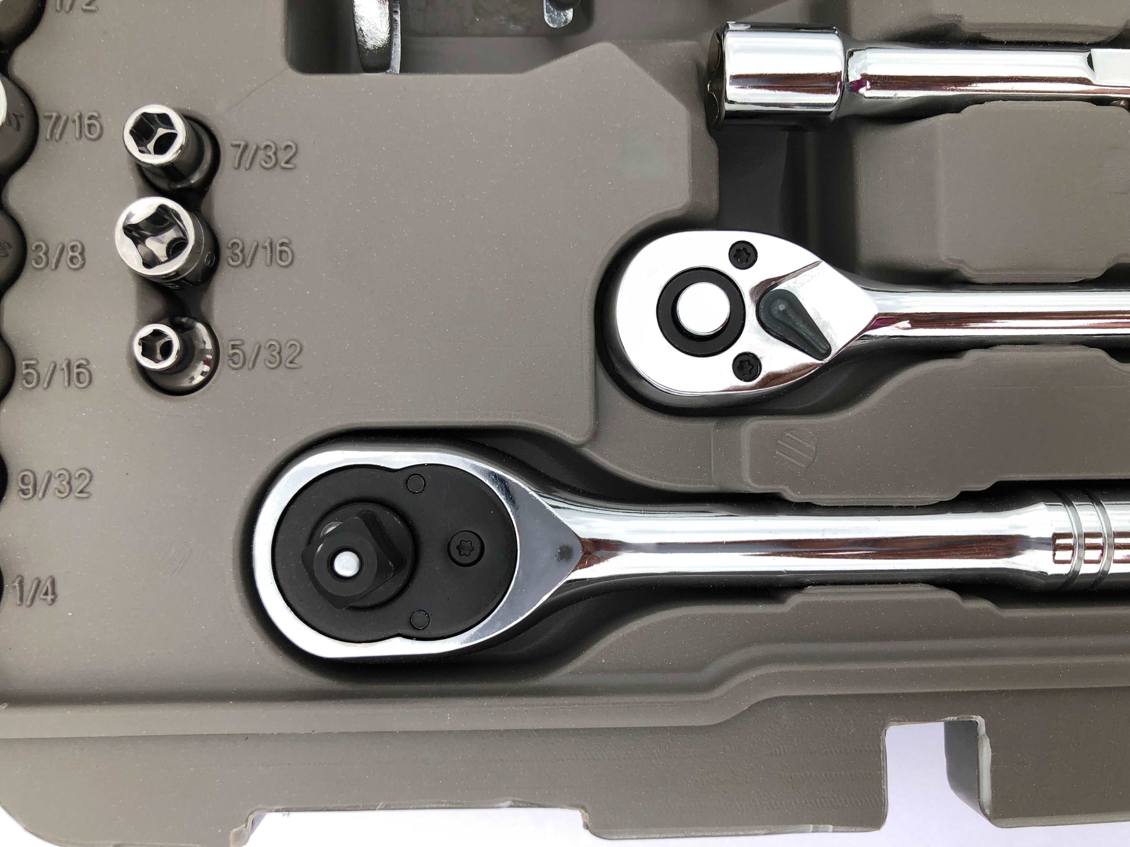 Apollo Tools 95 Piece Mechanics Tool Set in Metric and SAE for Small Engine, Mechanical and General Repairs – DT1242 SpadezStore