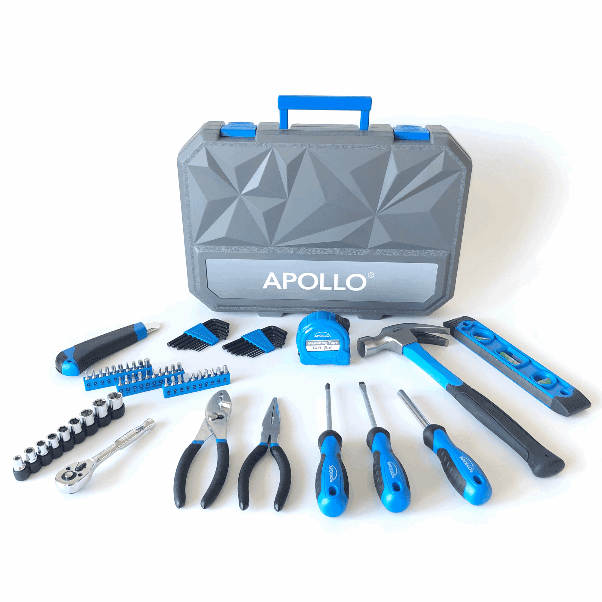 Apollo Tools 65 Piece Household and Mechanical Tool Set - DT0001 SpadezStore