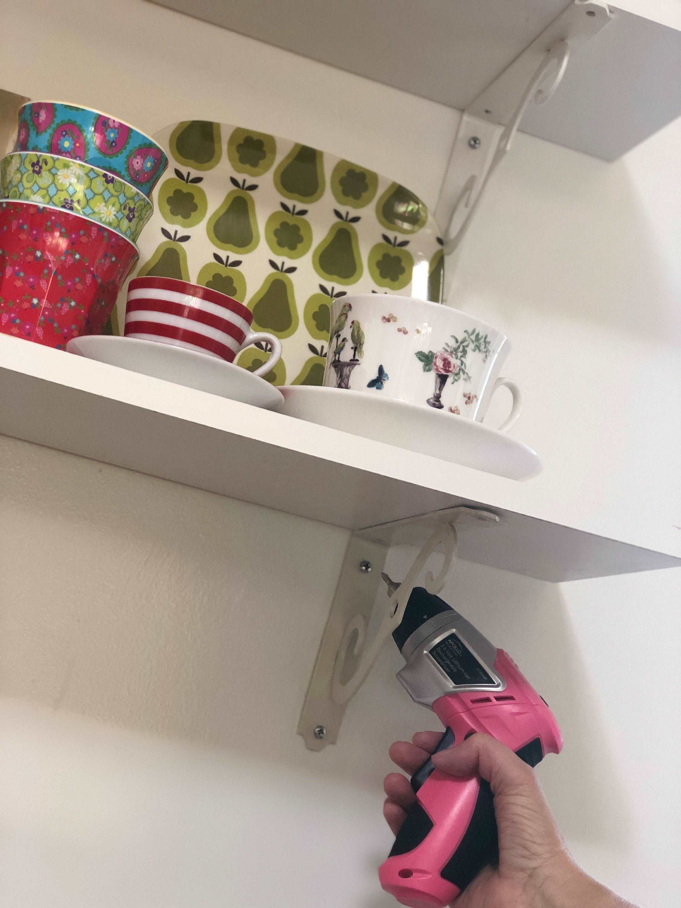 Apollo Tools 3.6 Volt Lithium-Ion Rechargeable Screwdriver with 45 Piece Accessory Set - Pink DT4944P SpadezStore