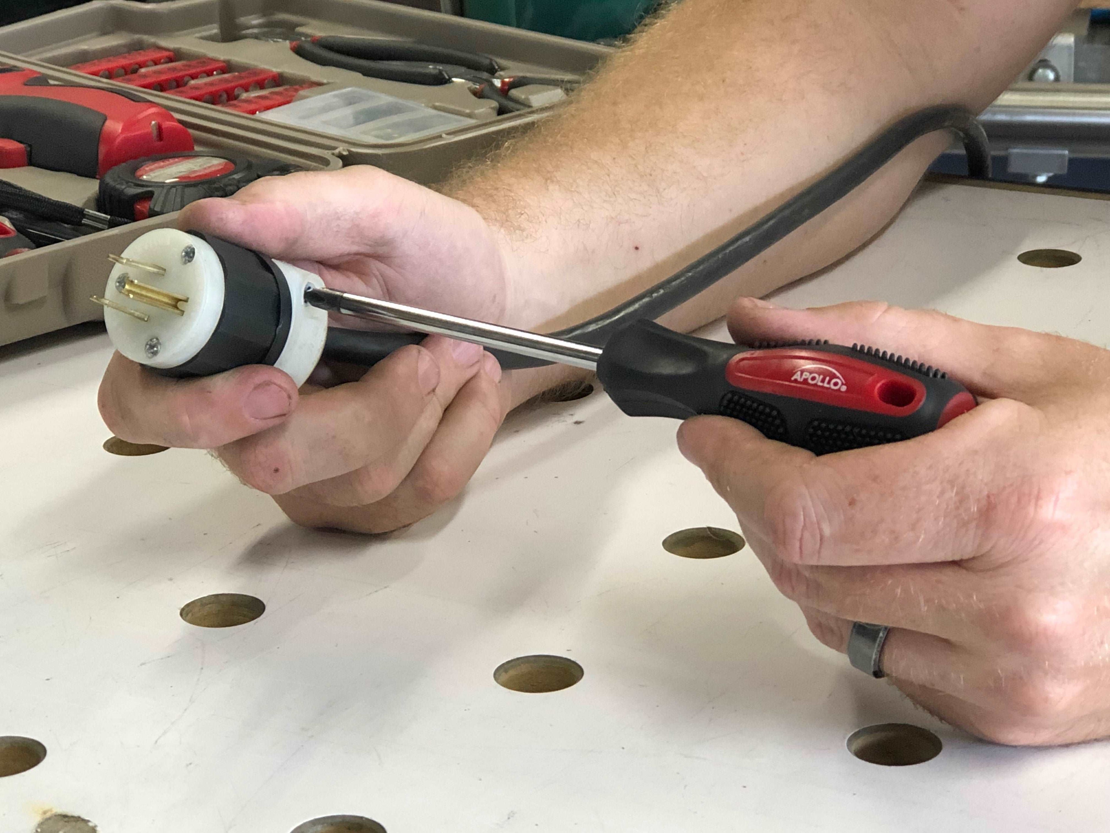 Apollo Tools 161 Piece Household Tool Kit with Convenient 3.6 Volt Lithium Ion Cordless Screwdriver - DT0739 SpadezStore