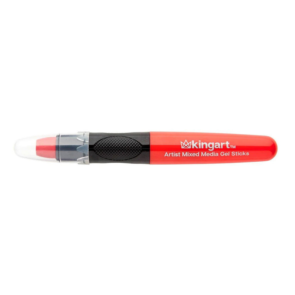 KINGART Mixed Media Gel Stick Crayons - 24 Colors