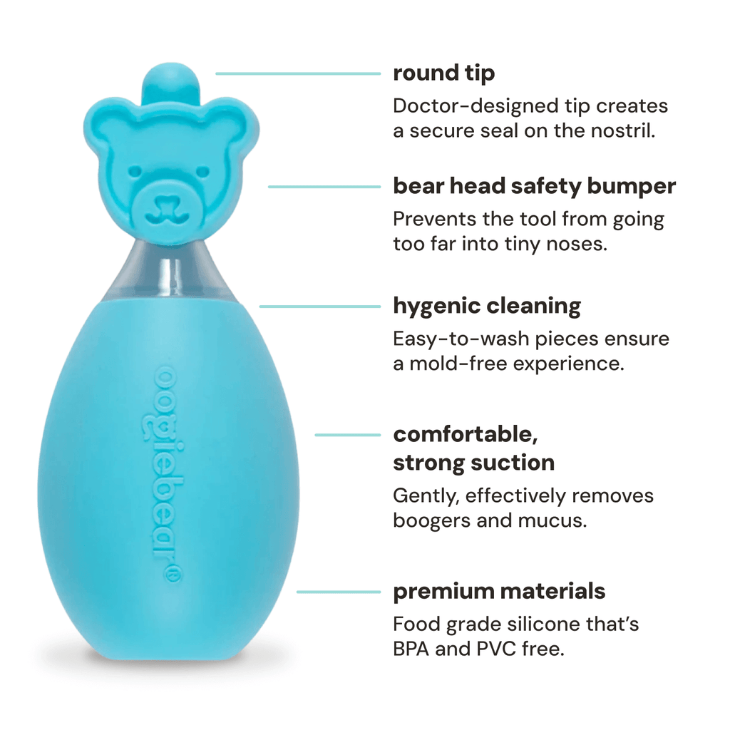 Oogiebear bulb nose nasal aspirator SpadezStore