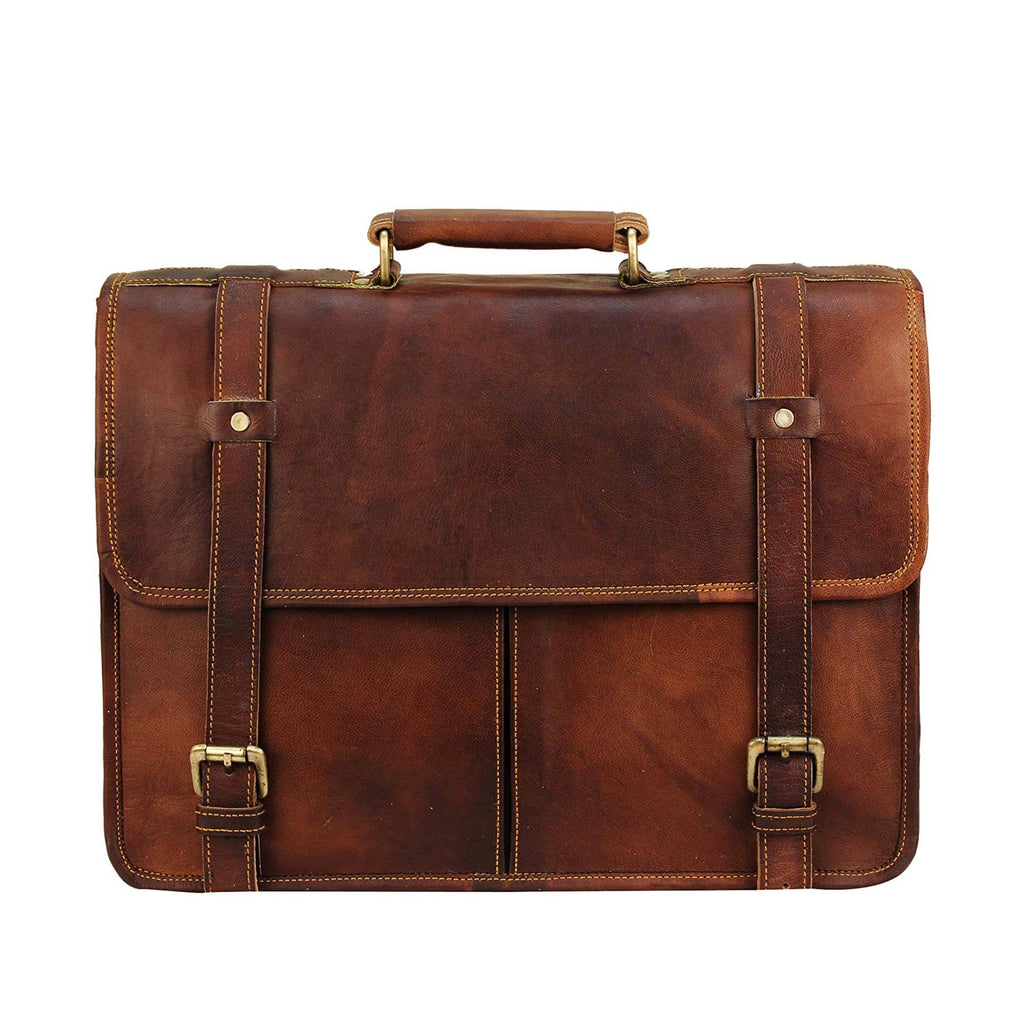 Classy Leather Bags The Chicago Messenger SpadezStore