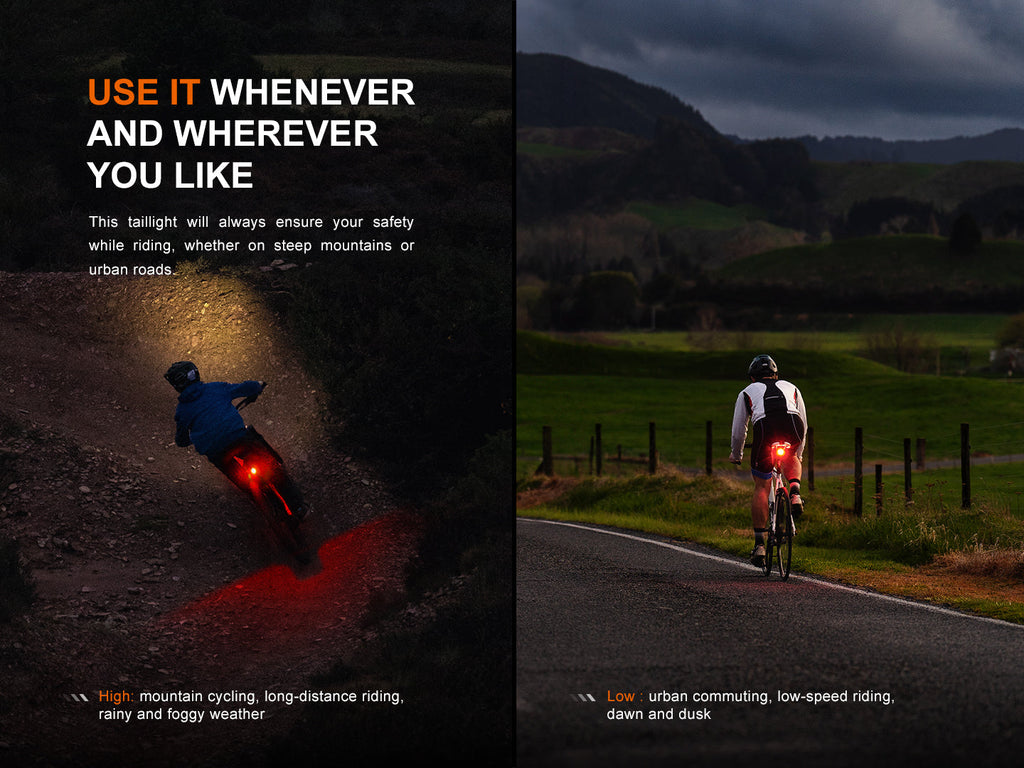 Fenix BC06R Smart-Brake Bicycle Taillight SpadezStore