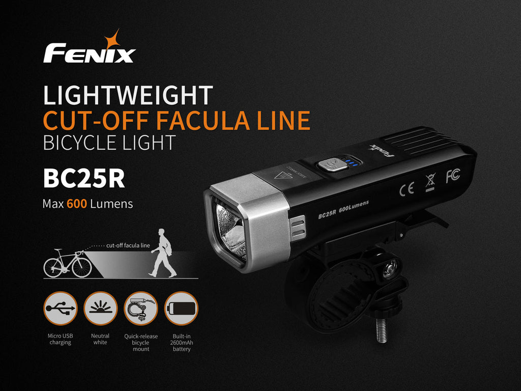 Fenix BC25R LED Bike Light SpadezStore
