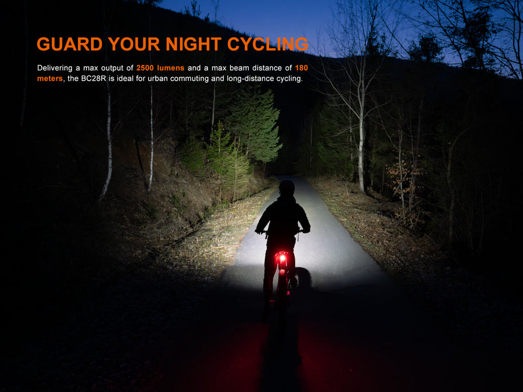 Fenix BC28R Smart Head & Tail Bike Light Combo SpadezStore