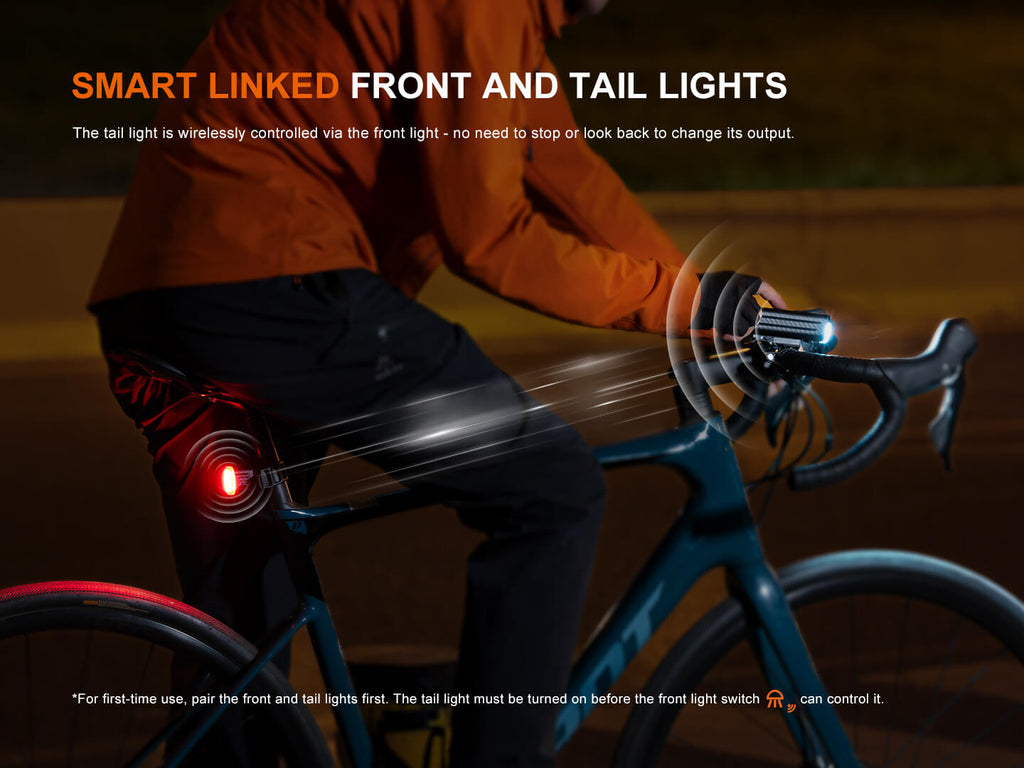 Fenix BC28R Smart Head & Tail Bike Light Combo SpadezStore