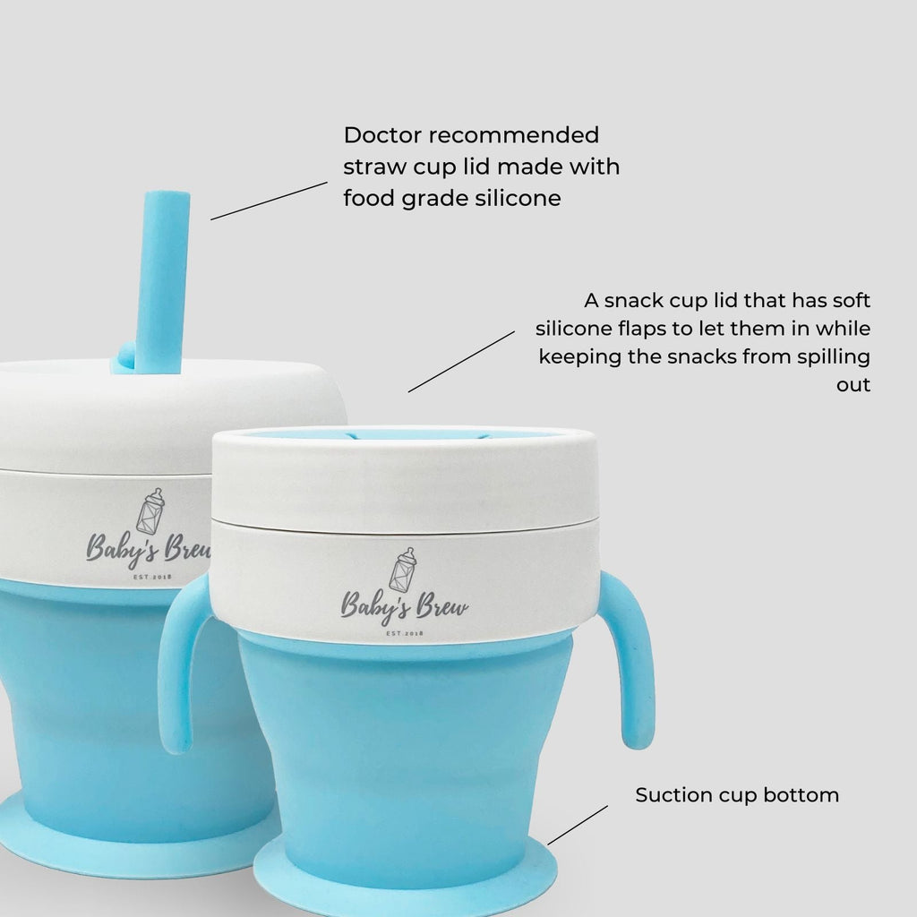 The Baby's Brew 2 In 1 Snack Cups SpadezStore