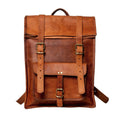 Classy Leather Bags The Hoffman Roll Top Backpack SpadezStore