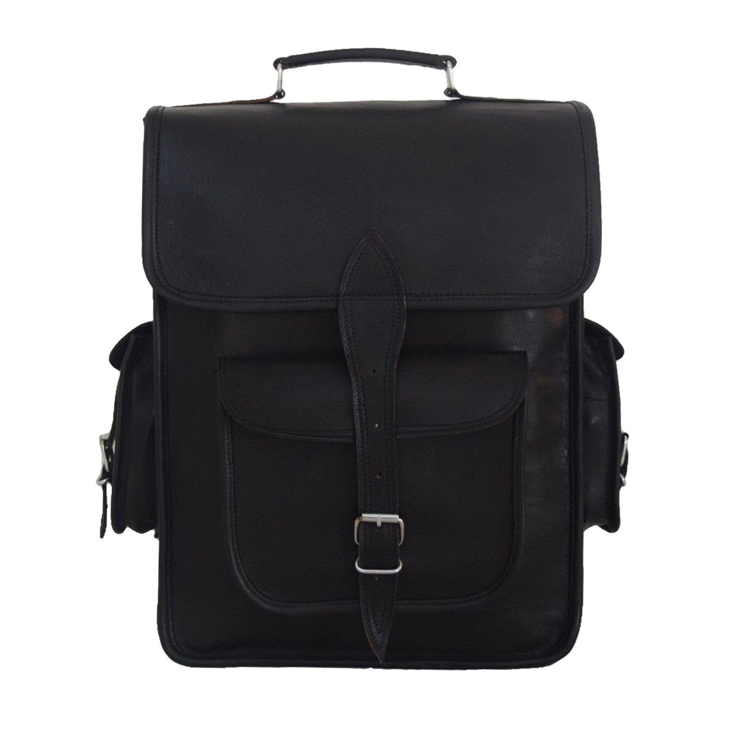 Classy Leather Bags The Ghostbuster Laptop Backpack SpadezStore