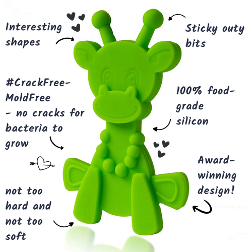 Little bamBAM Baby Teething Toy - Lime SpadezStore