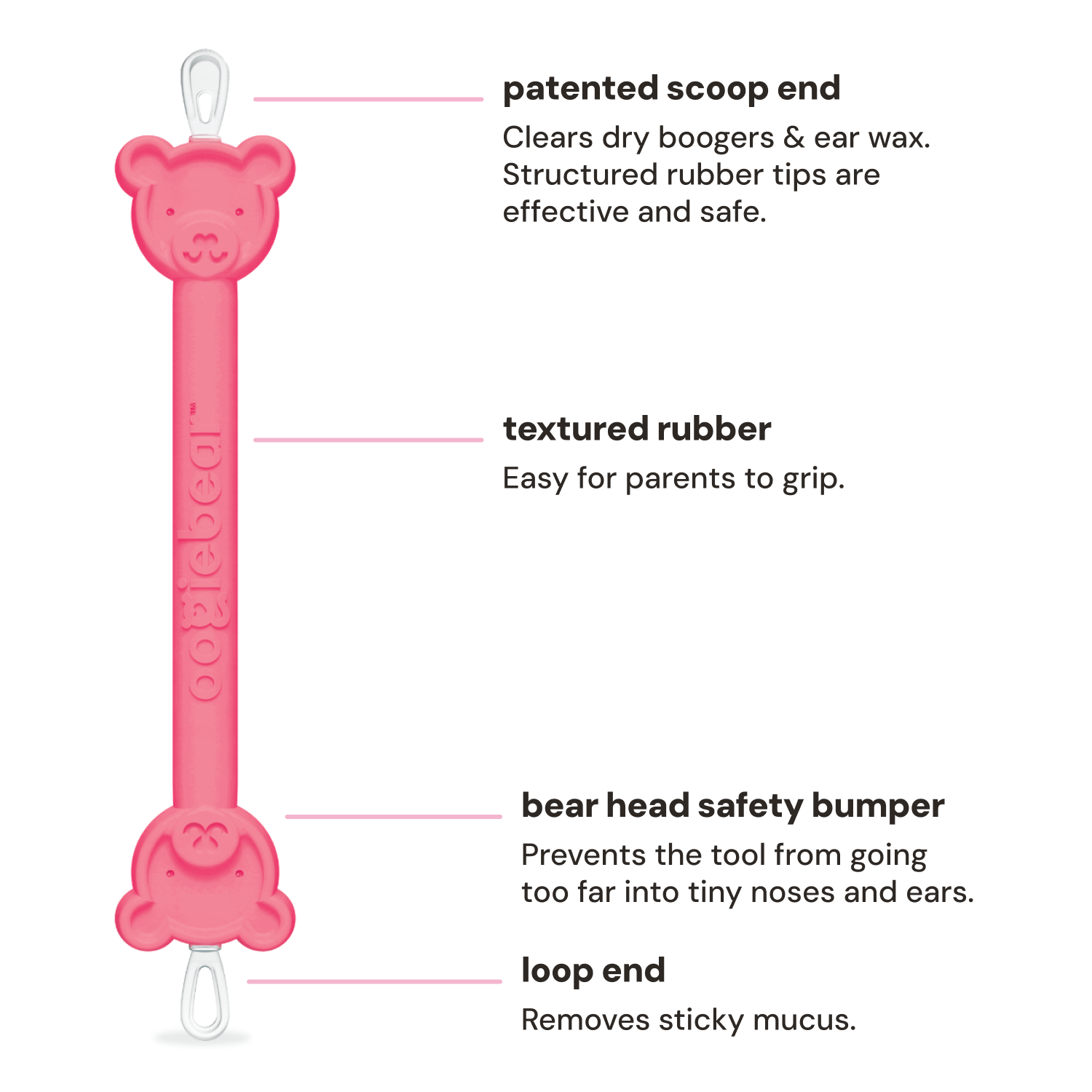 Oogiebear baby nose and ear cleaning kit SpadezStore