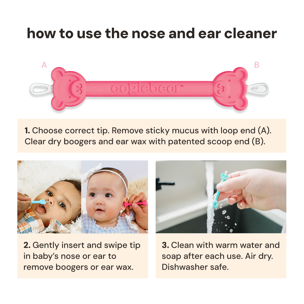 Oogiebear baby nose and ear cleaning kit SpadezStore