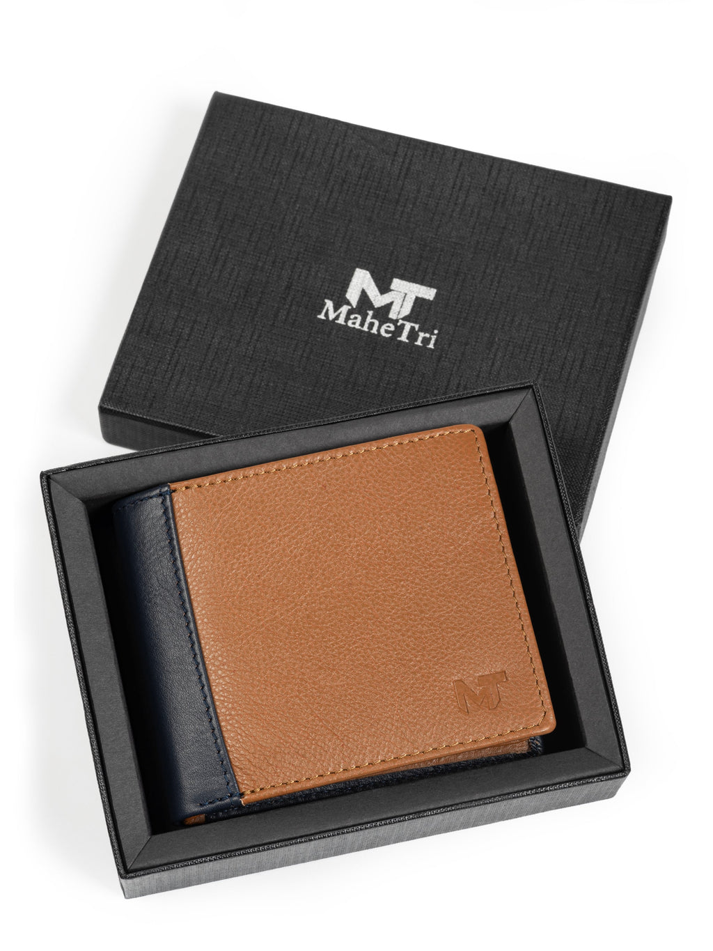 Classy Leather Bags Saxton Bi-Colour Wallet SpadezStore