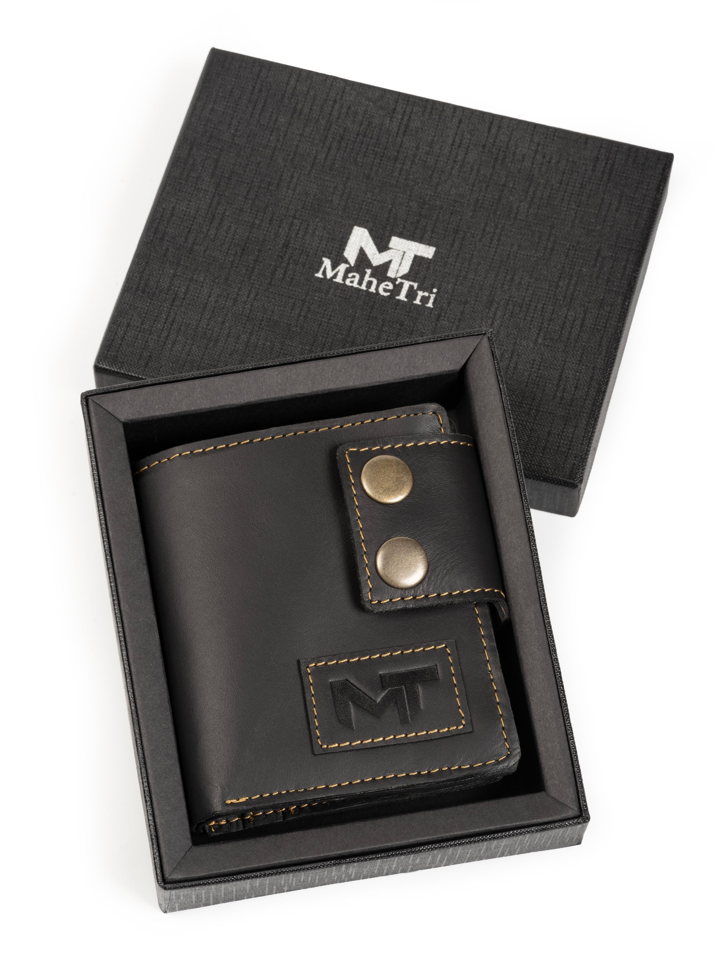 Classy Leather Bags Swift Hold Wallet - Black