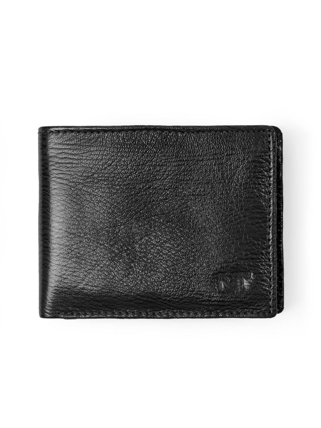 Classy Leather Bags Black Sleek-Fit Wallet SpadezStore