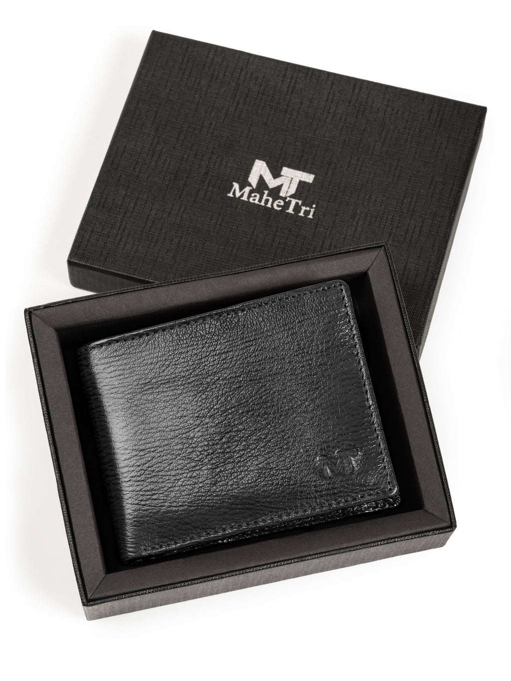 Classy Leather Bags Black Sleek-Fit Wallet SpadezStore