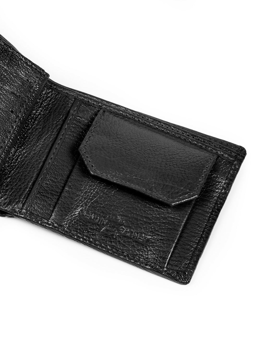 Classy Leather Bags Black Sleek-Fit Wallet SpadezStore