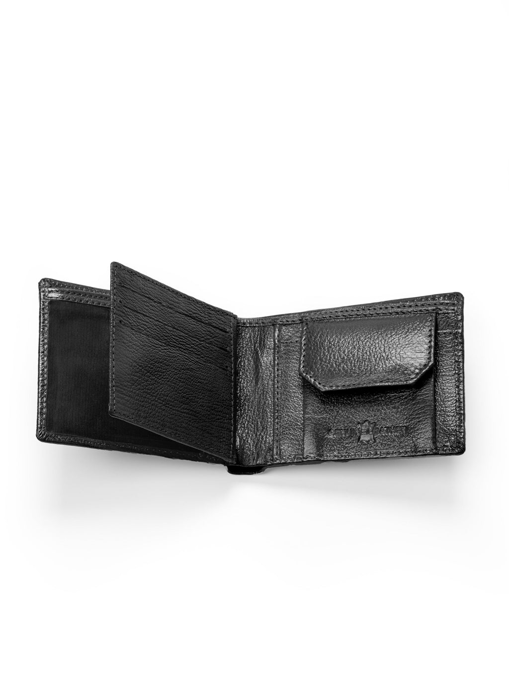 Classy Leather Bags Black Sleek-Fit Wallet SpadezStore