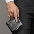 Classy Leather Bags Black Sleek-Fit Wallet SpadezStore