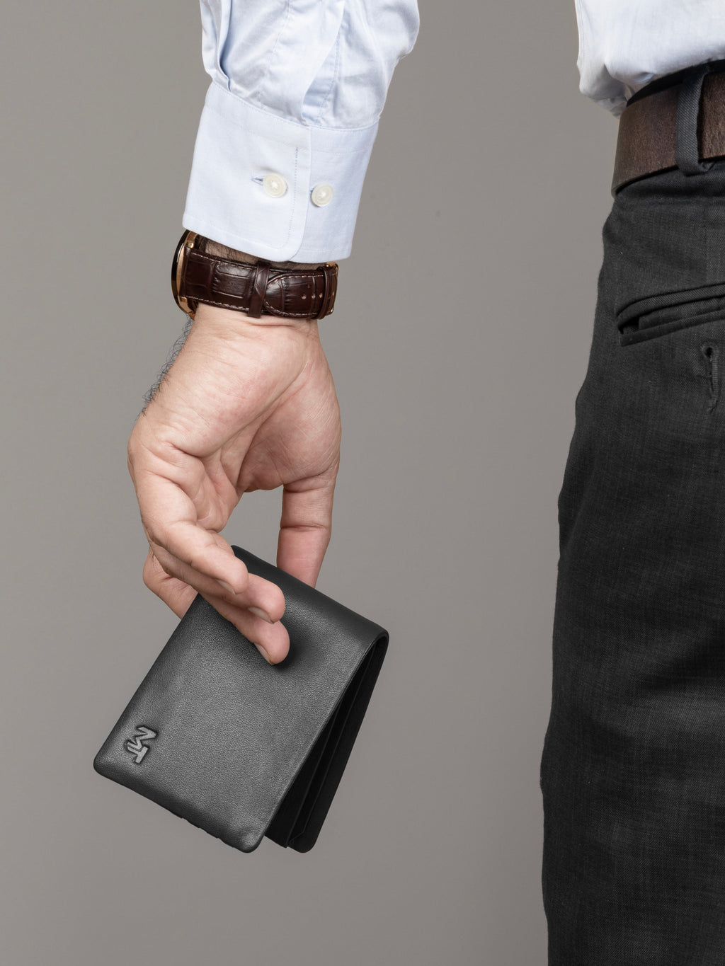 Classy Leather Bags Black Duke Bifold Wallet