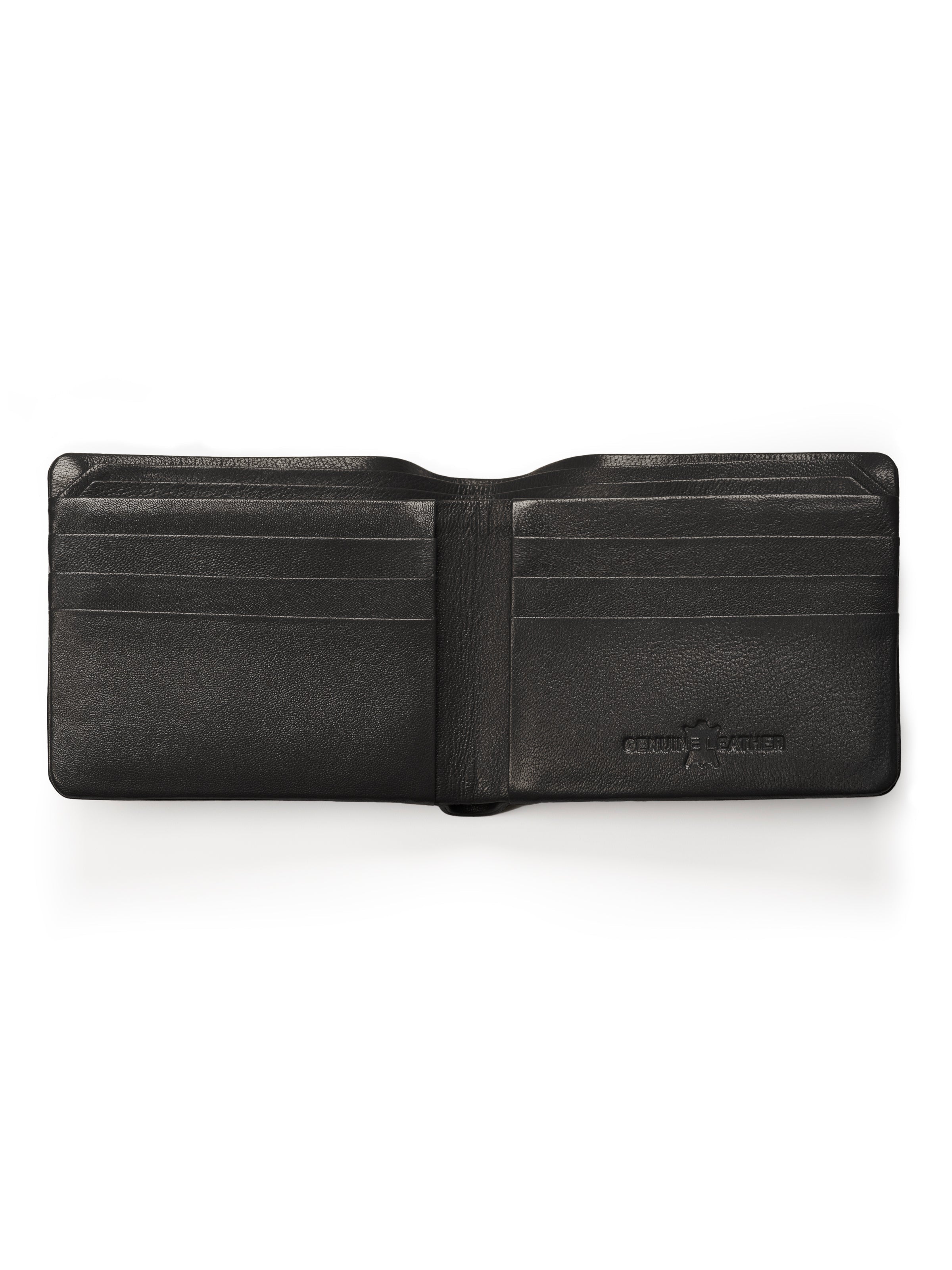 Classy Leather Bags Black Duke Bifold Wallet