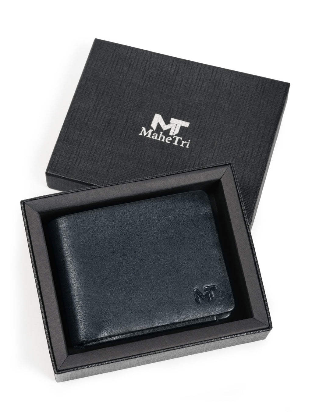 Classy Leather Bags Blue Duke Bifold Wallet