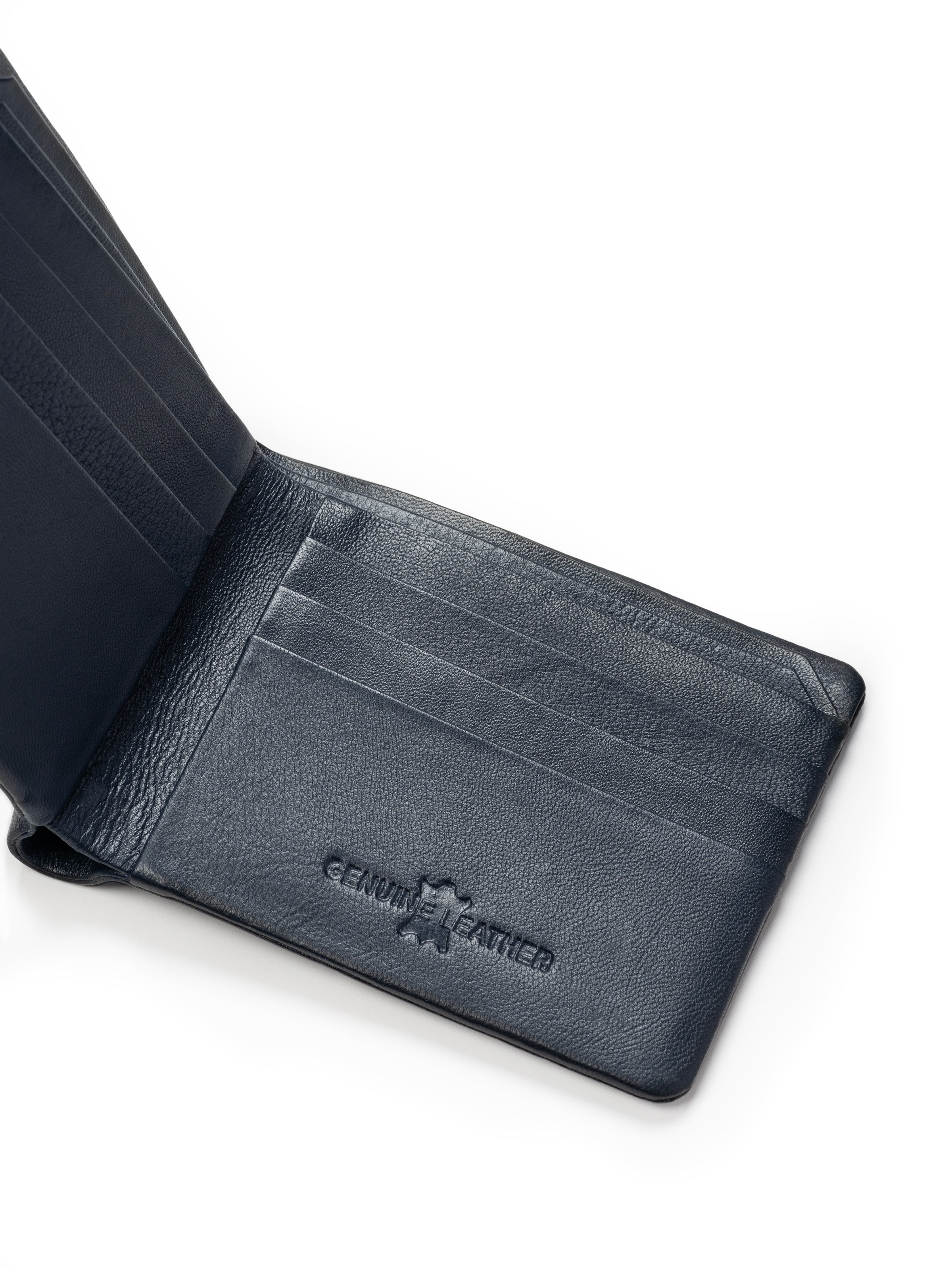 Classy Leather Bags Blue Duke Bifold Wallet
