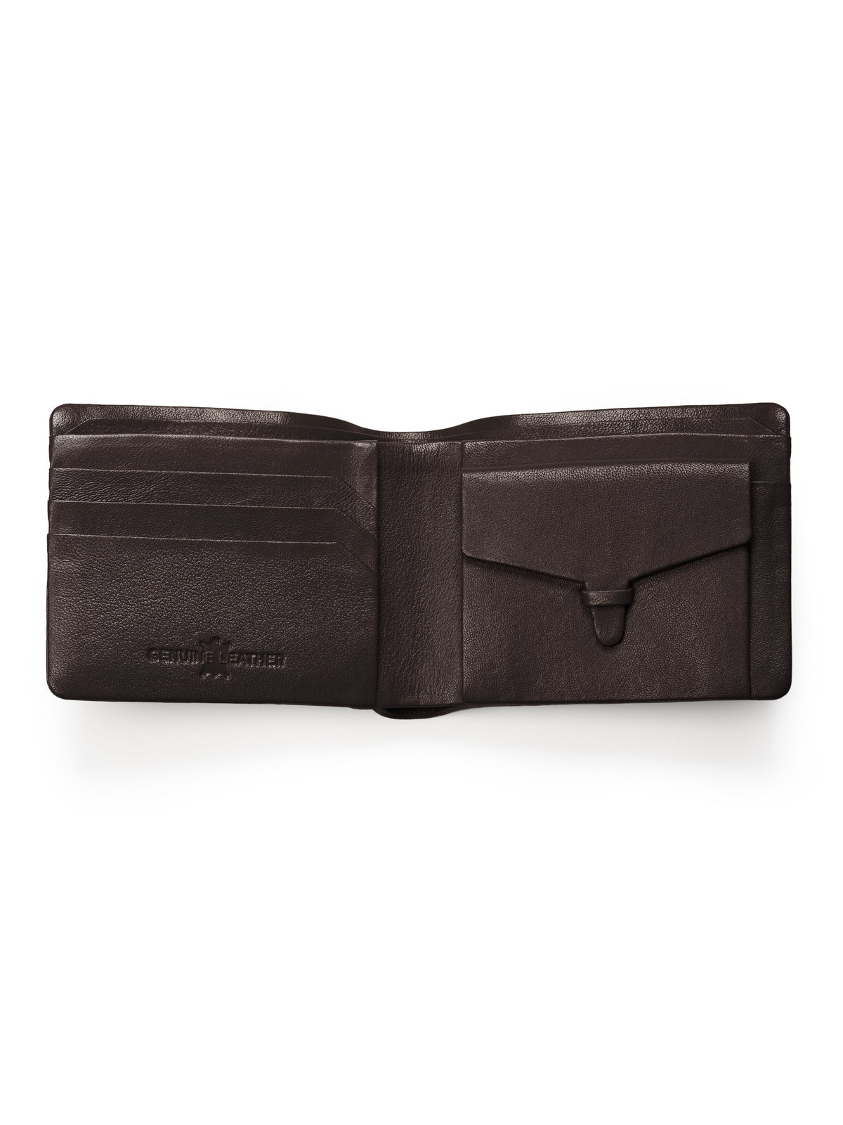 Classy Leather Bags Dark Brown Kodiak Bifold Wallet
