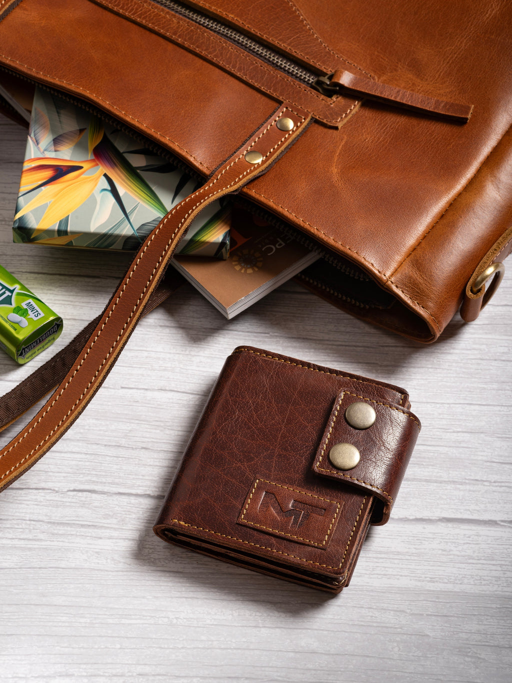 Classy Leather Bags Swift Hold Wallet - Brown