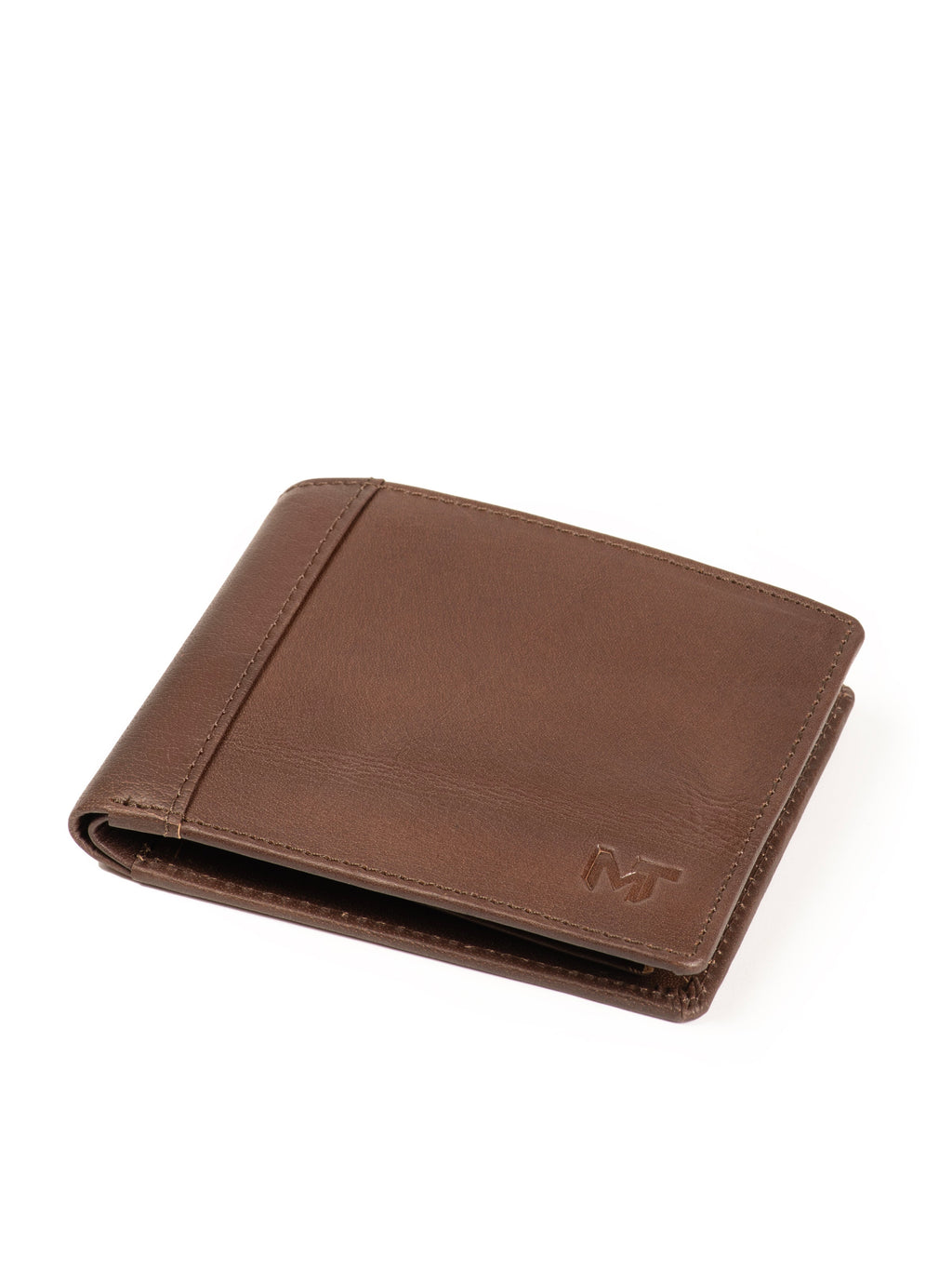 Classy Leather Bags Wealth Ward Brown Bi-folded Wallet