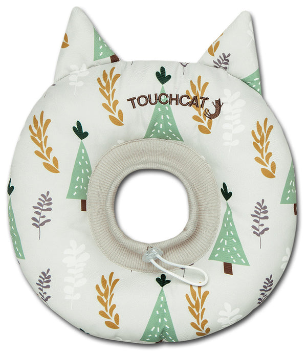 Touchcat Ringlet Licking and Scratching Adjustable Pillow Cat Neck Protector SpadezStore