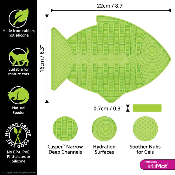 LickiMat Casper for Cats SpadezStore