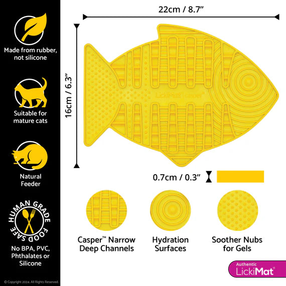 LickiMat Casper for Cats SpadezStore