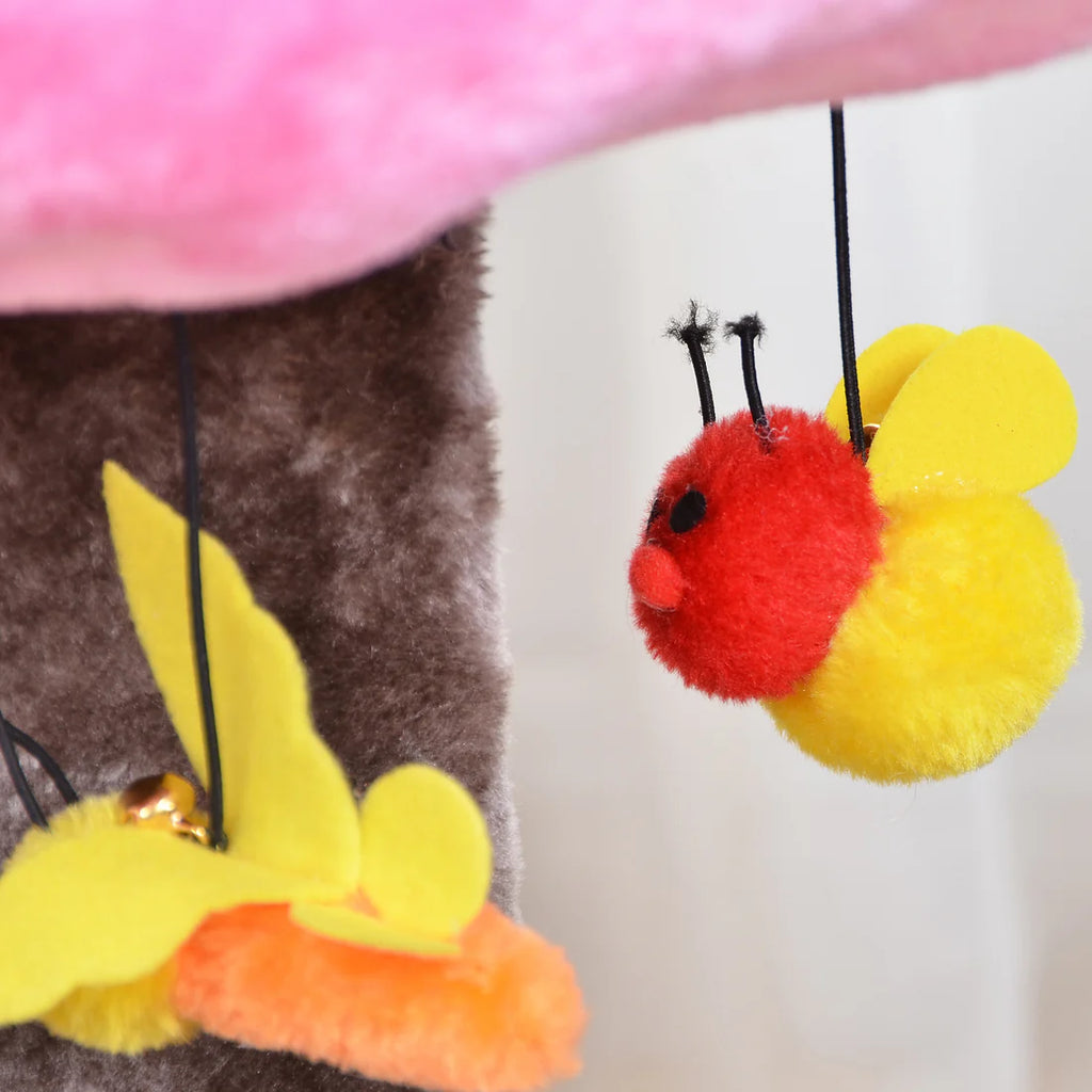 Catry Wonderland Cat Tree with Garden Inspired Condo and Perches SpadezStore