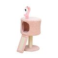 Catry Flamingo Small Cat Tree with Scratching board SpadezStore