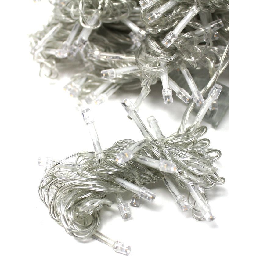 Perfect Holiday 300 LED 12 Strand Twinkling Curtain Light - Plug In with Remote SpadezStore