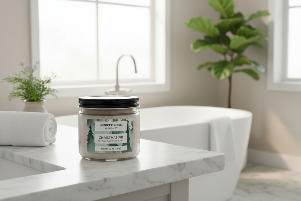 Juniper Ridge Christmas Fir Bath Salt SpadezStore