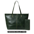 Classy Leather Bags Kim & Blair Combo - Green SpadezStore