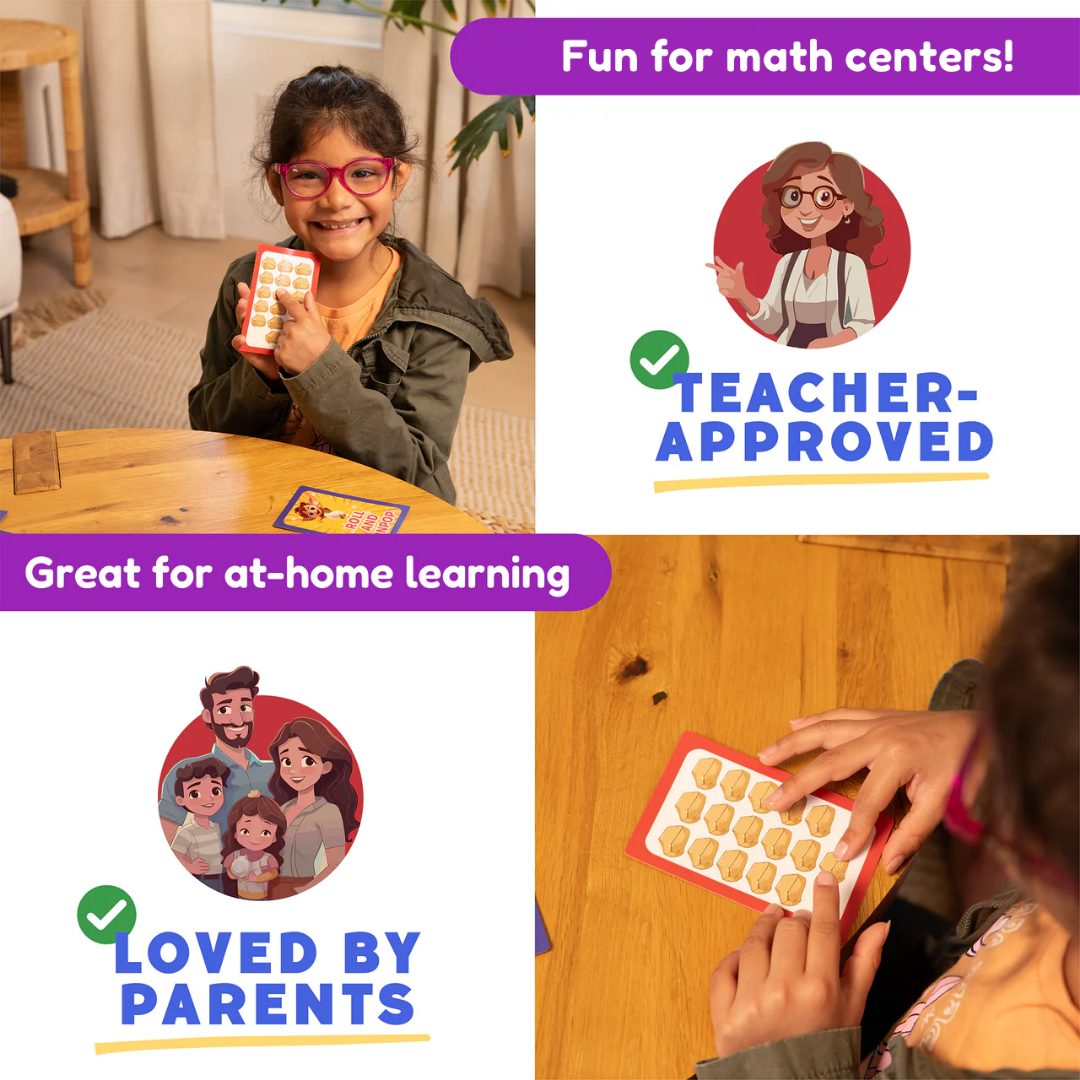 The Fidget Games Counting & Numbers Card Pack SpadezStore