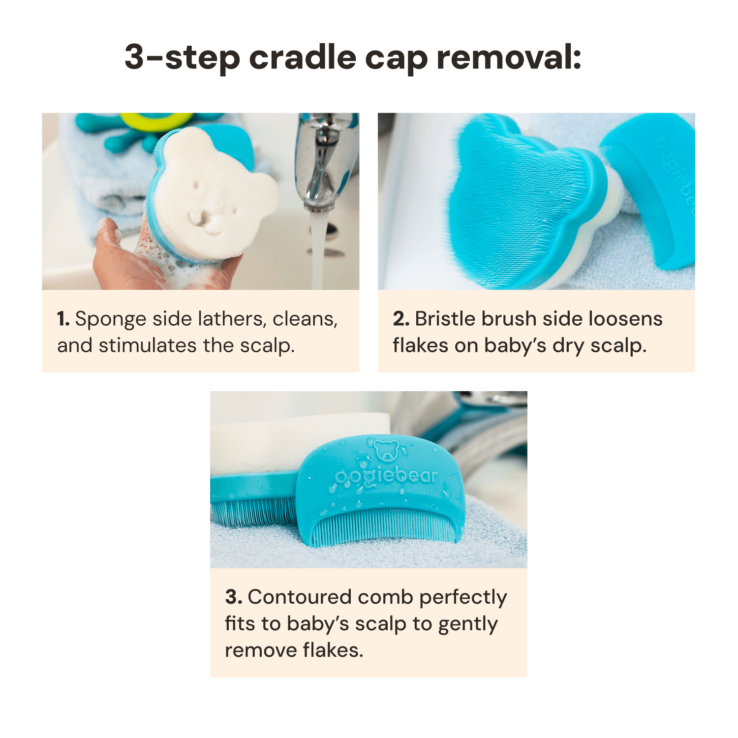 Oogiebear cradle cap kit SpadezStore