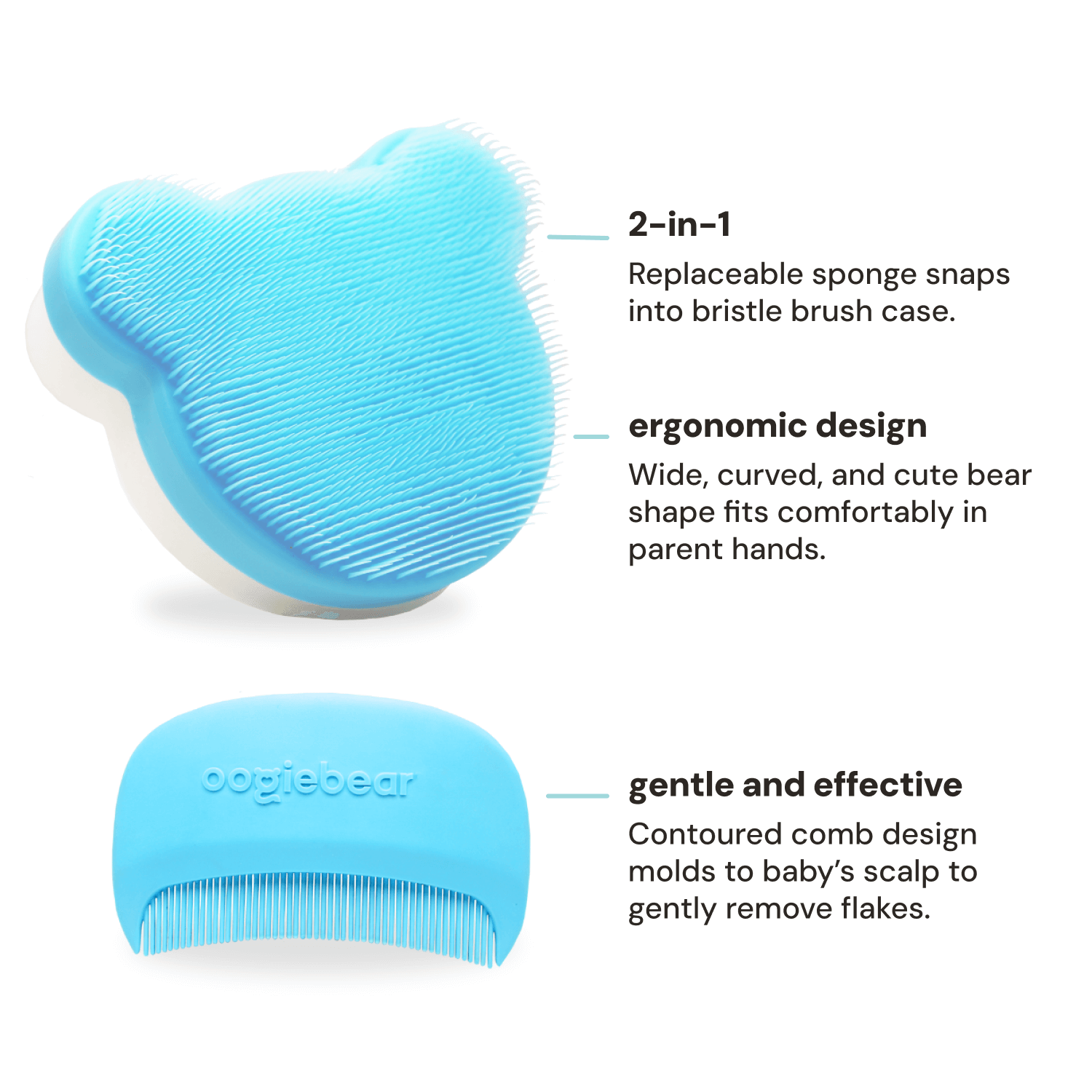 Oogiebear cradle cap kit SpadezStore