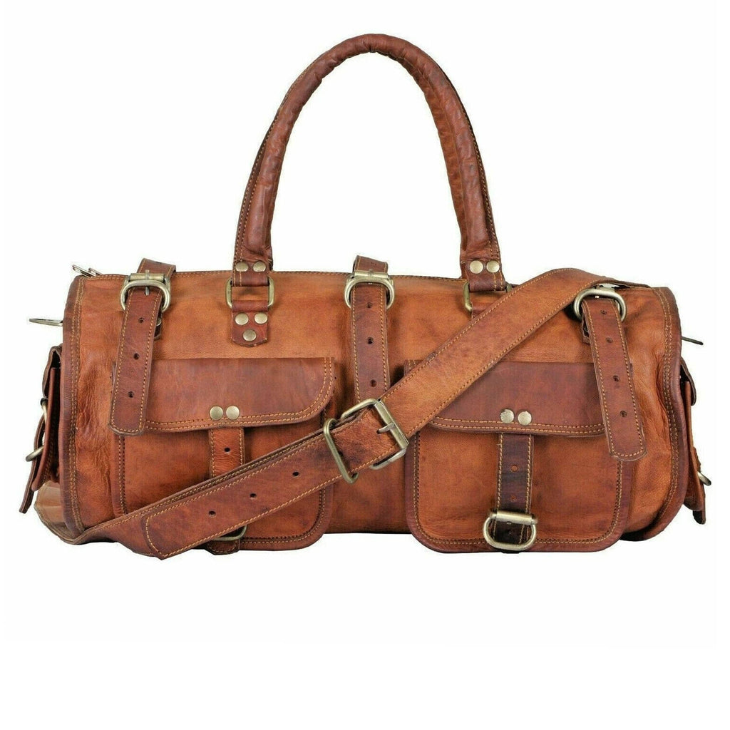 Classy Leather Bags The Porter Duffel SpadezStore