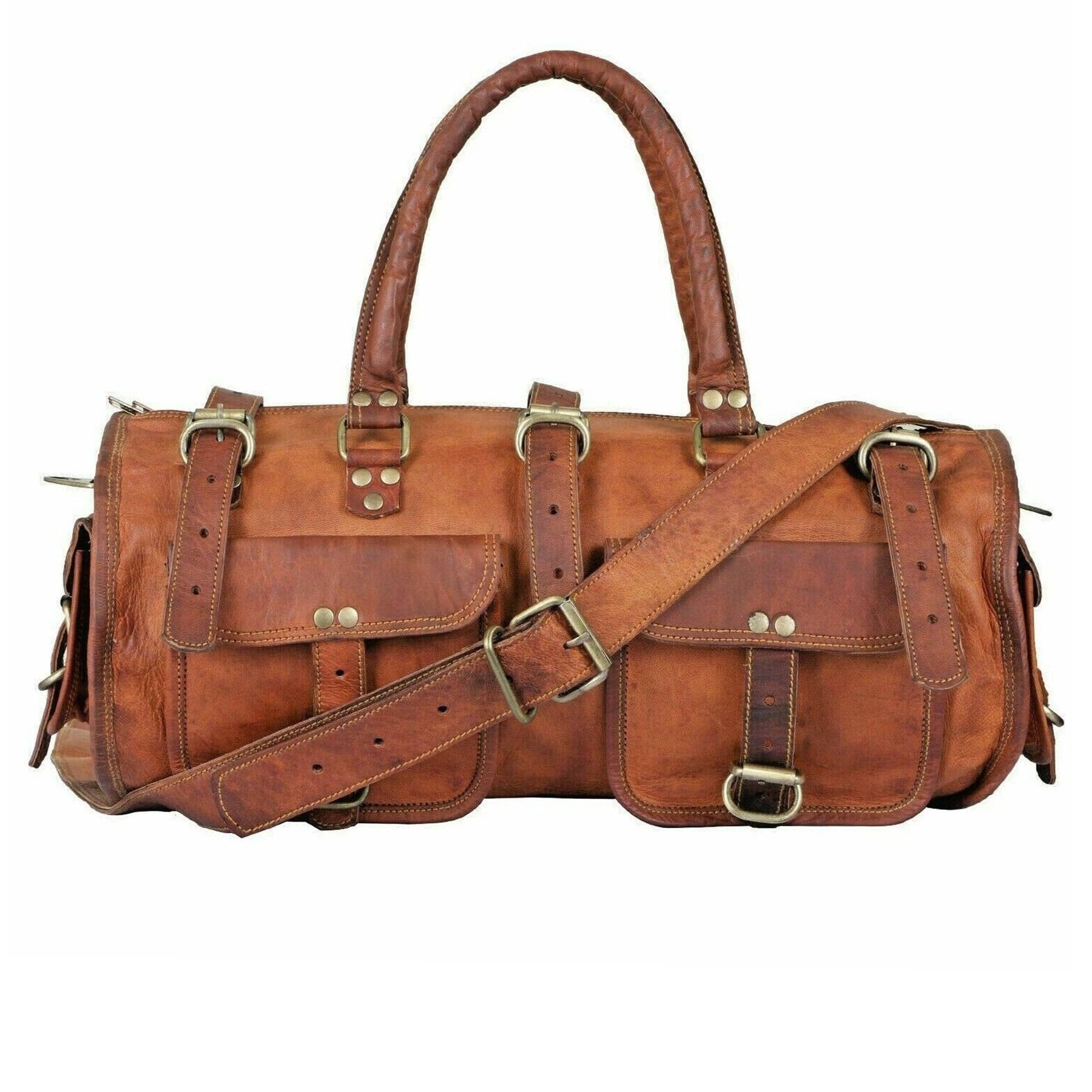 Classy Leather Bags The Porter Duffel SpadezStore