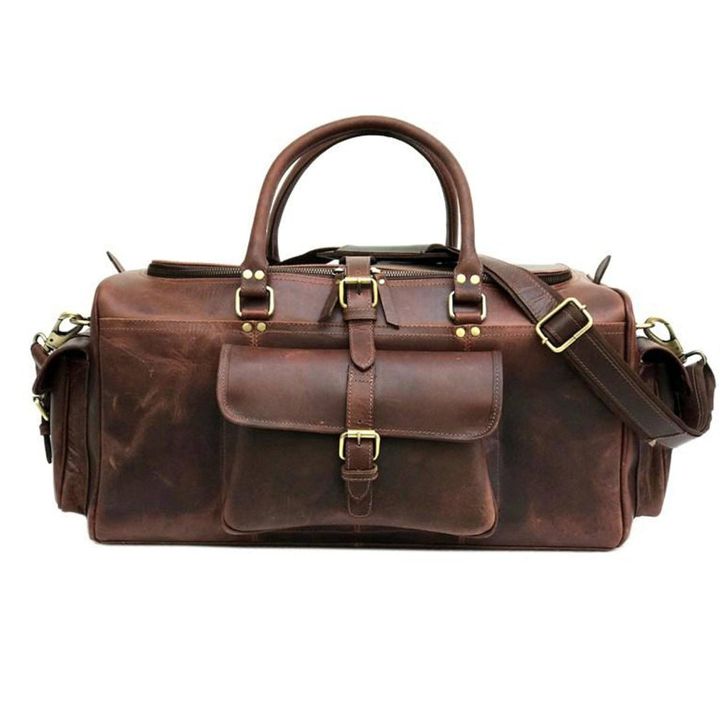 Classy Leather Bags The Richardson Duffle SpadezStore
