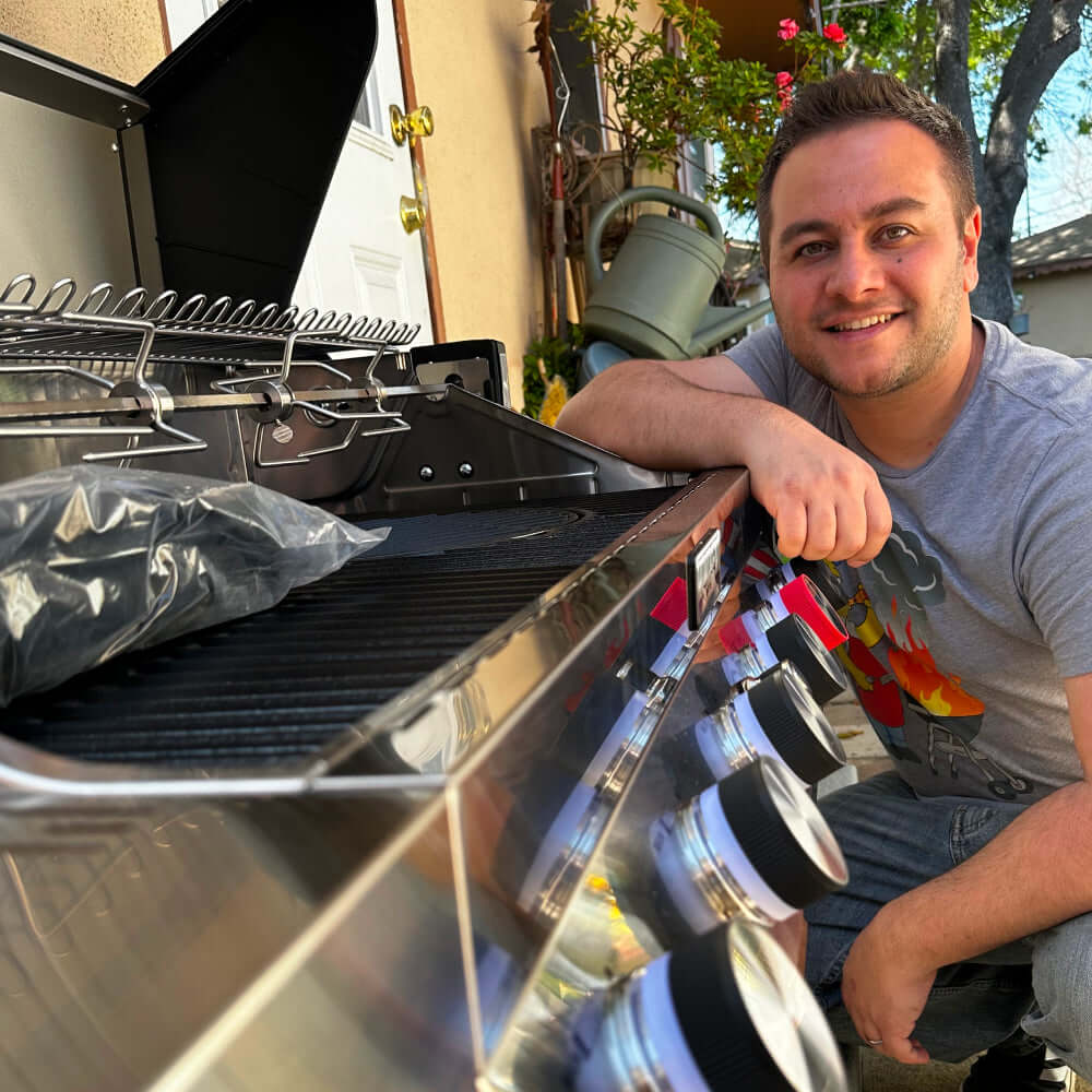 Monument Grills Denali 605Pro | Stainless Smart Propane Gas Grill SpadezStore