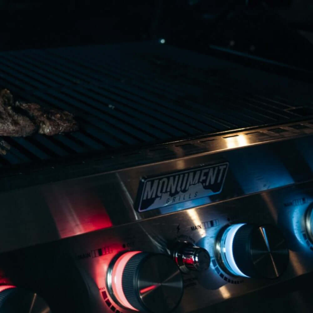 Monument Grills Denali 605 | Stainless Smart Tech Natural/Propane Gas Grill SpadezStore