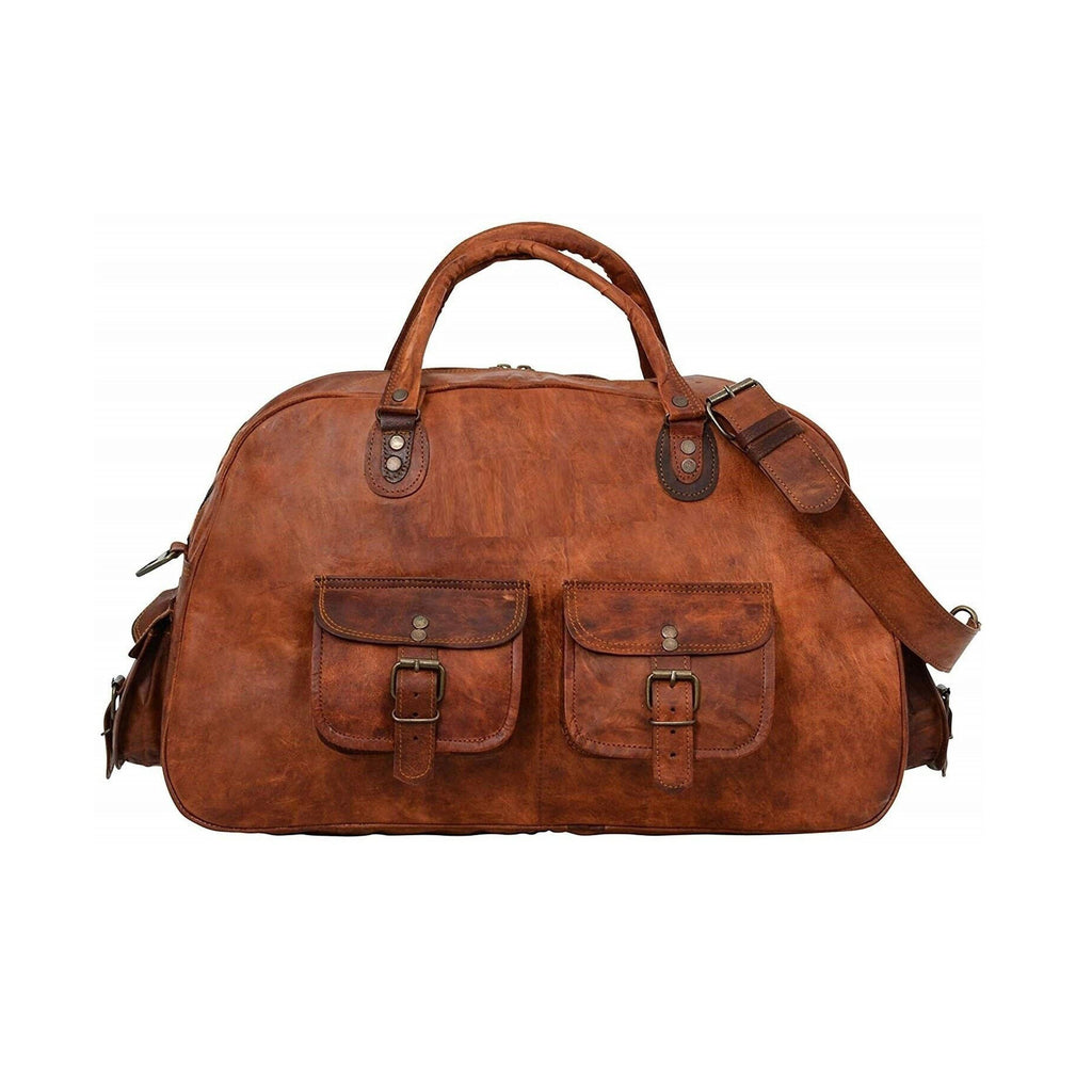 Classy Leather Bags The Hydrus Carry-On Duffel SpadezStore