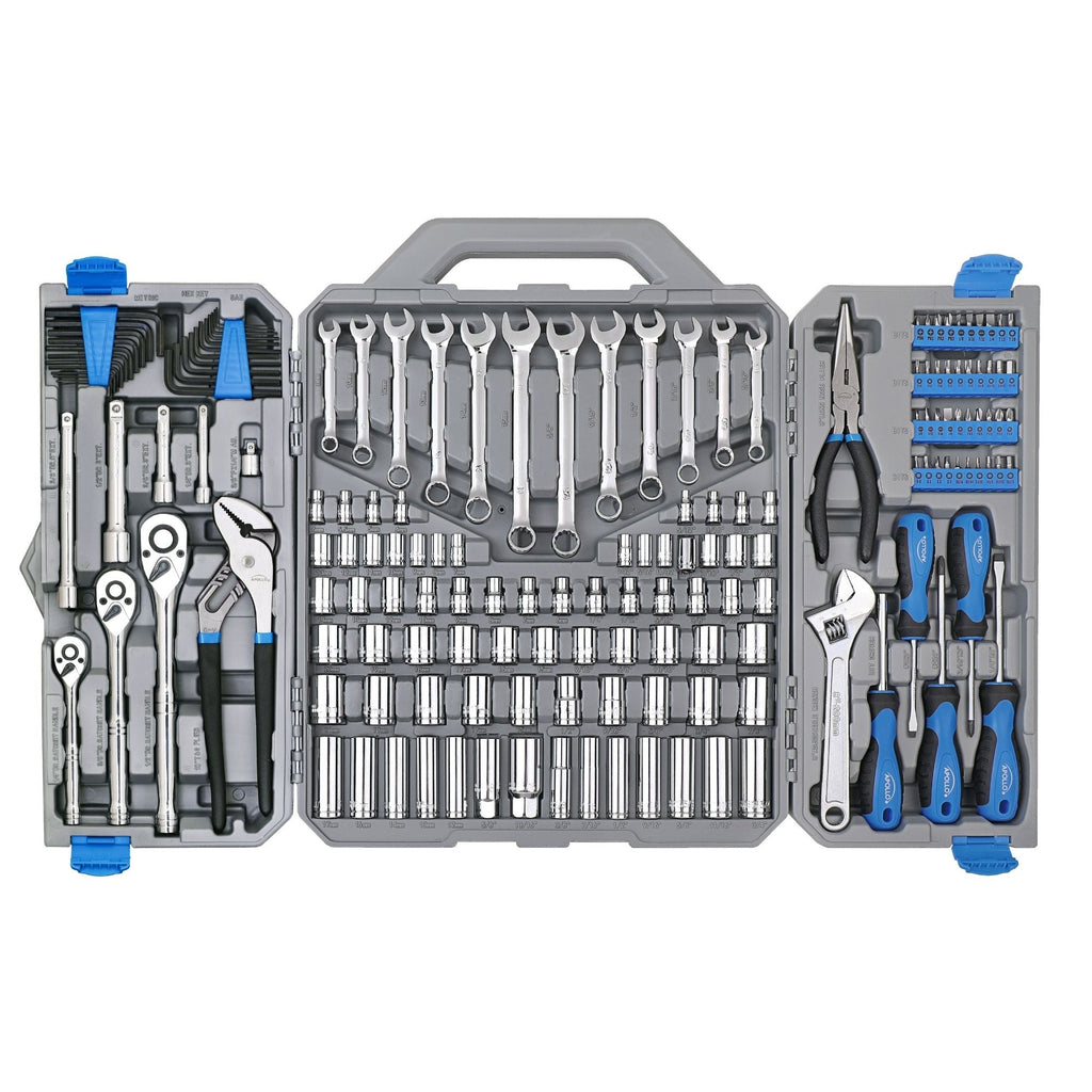 Apollo Tools 163 Piece Mechanics Tool Kit - DT0002 SpadezStore